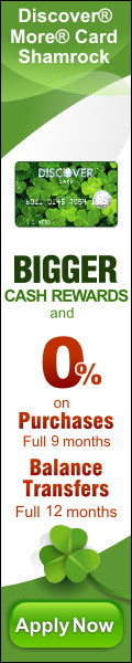 Discover&reg; Card More&reg; Card - Shamrock