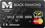 Secured Black Diamond MasterCard&reg;/Visa&reg;